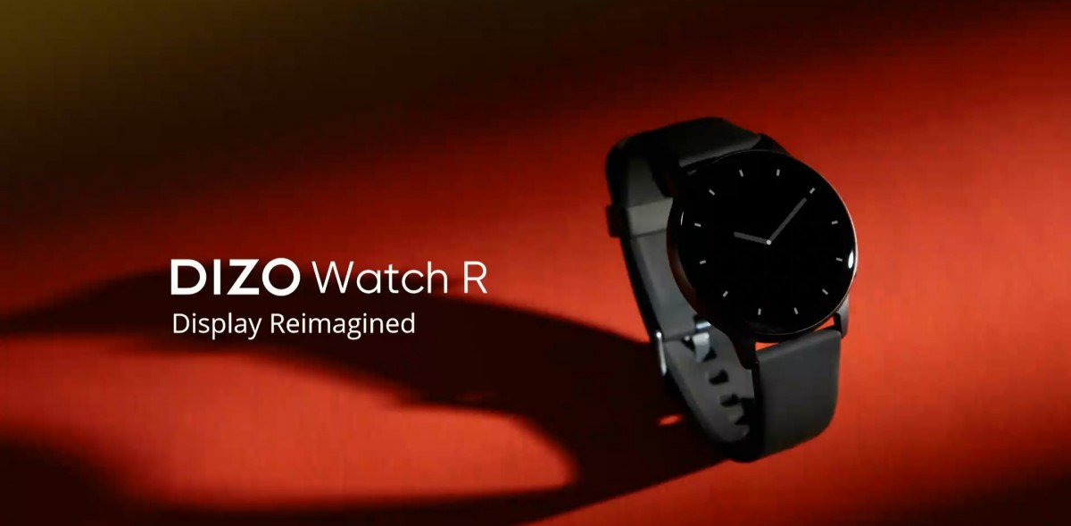 Realme DIZO a présenté la montre connectée Watch R: capteurs étanches, de fréquence cardiaque et de SpO2 et 12 jours d'autonomie pour seulement 45 $