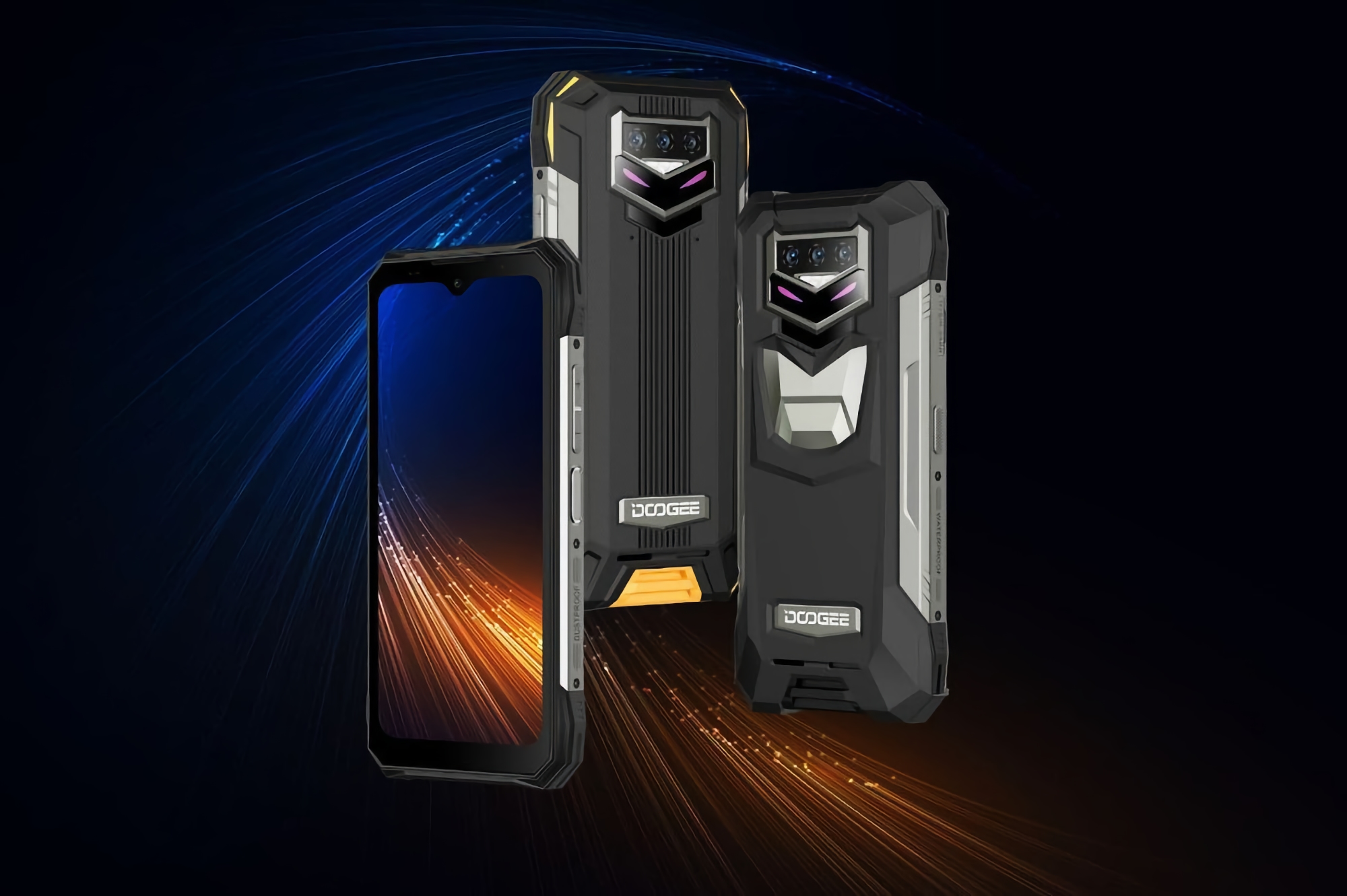Shockproof smartphone DOOGEE S89 Pro with a battery of 12000 mAh and a night vision camera - on AliExpress with promo price