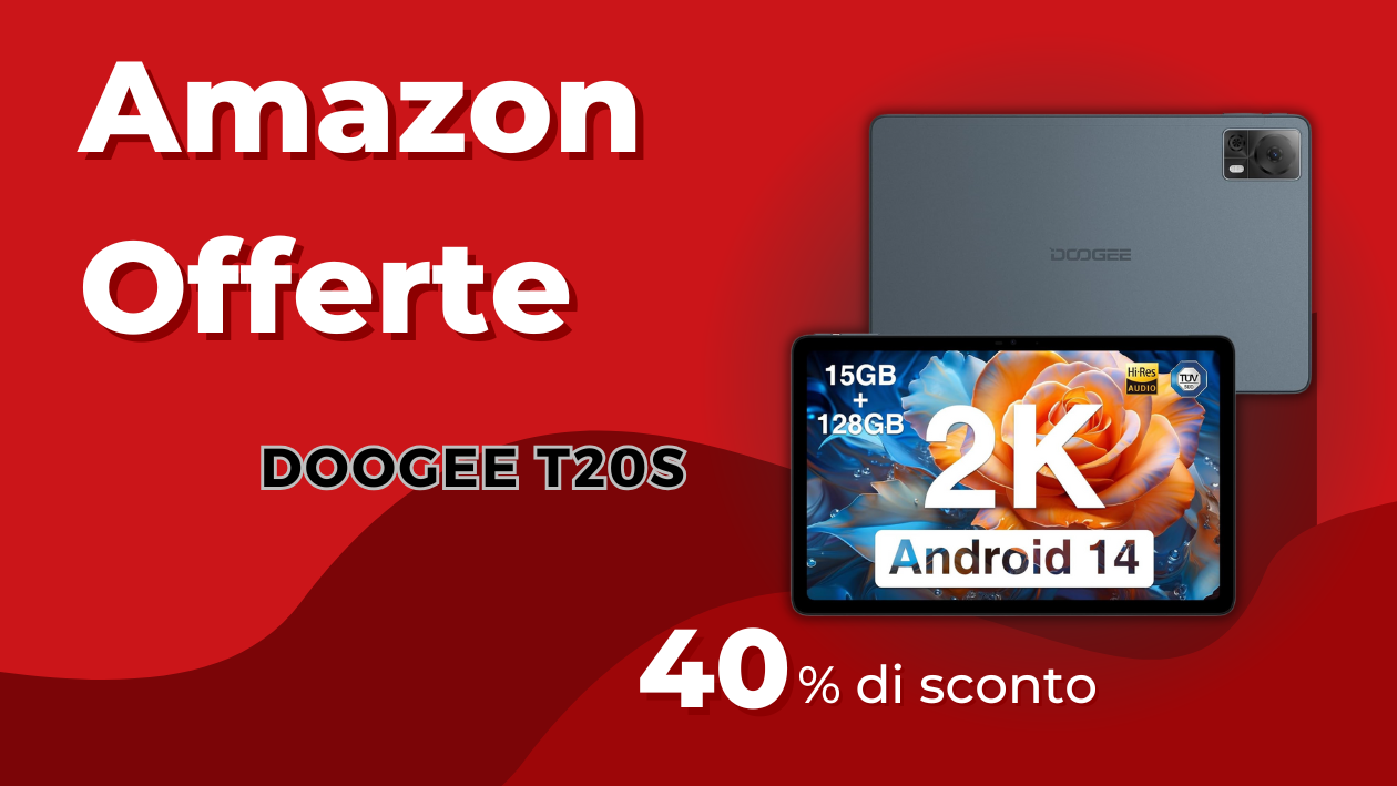 DOOGEE T20S Tablet Android 14 – Risparmia 80€ Oggi!