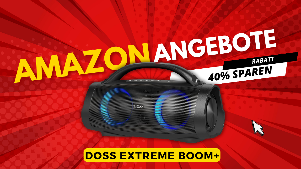 Exklusivangebot: Sichern Sie sich jetzt den DOSS Extreme Boom+ zum Sonderpreis!