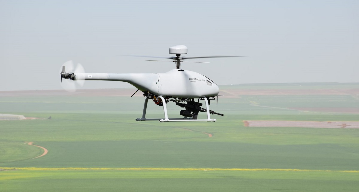 Se presenta el primer helicóptero no tripulado del mundo, el Golden Eagle, que puede realizar ataques de precisión desde el aire: el dron está equipado con un rifle de francotirador o de asalto.