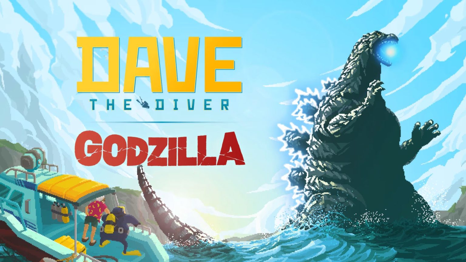Dave the Diver x Godzilla uitbreidingspakket is nu verkrijgbaar 