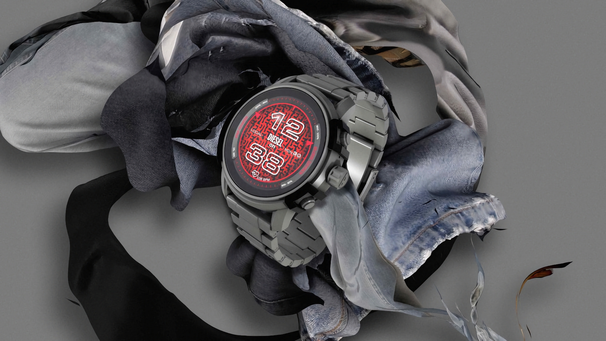Diesel Griffed Gen 6: Wear OS 3 smartwatch with NFC and SpO2 sensor for $350