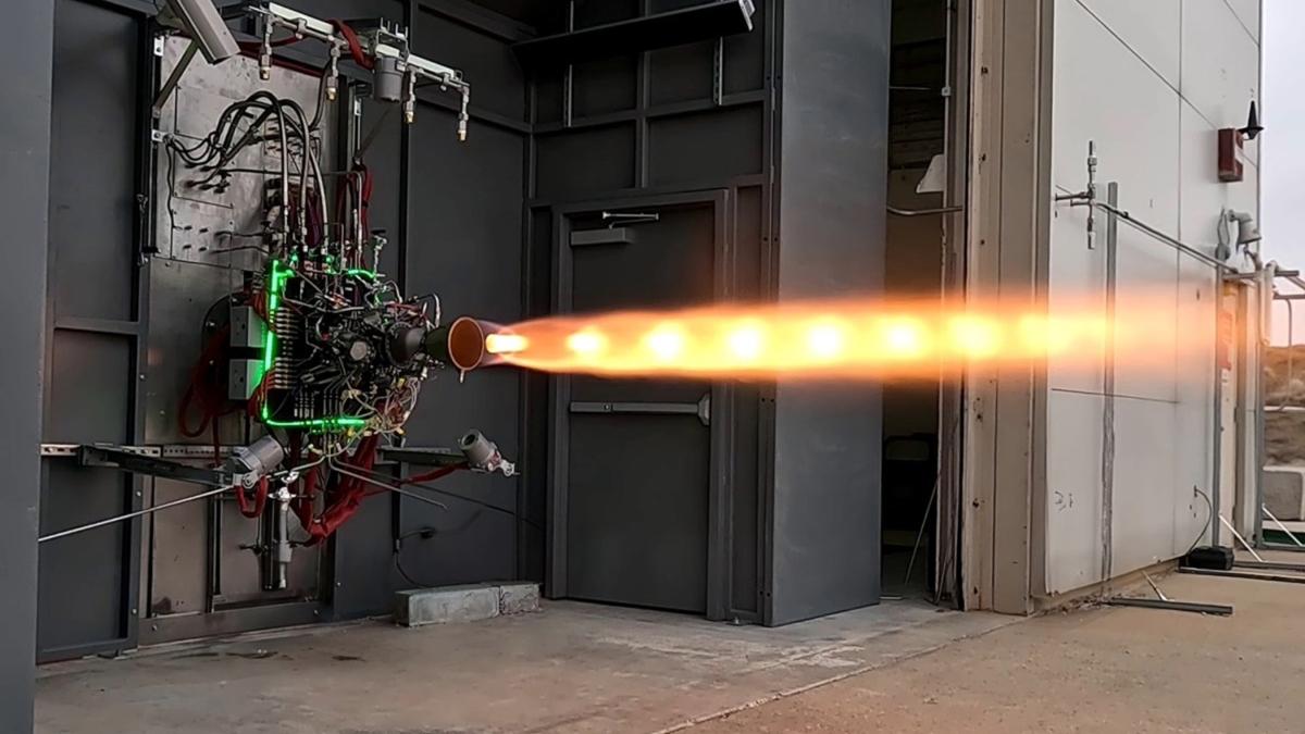 Ursa Major has successfully tested the Draper hypersonic rocket engine fuelled by hydrogen peroxide and paraffin