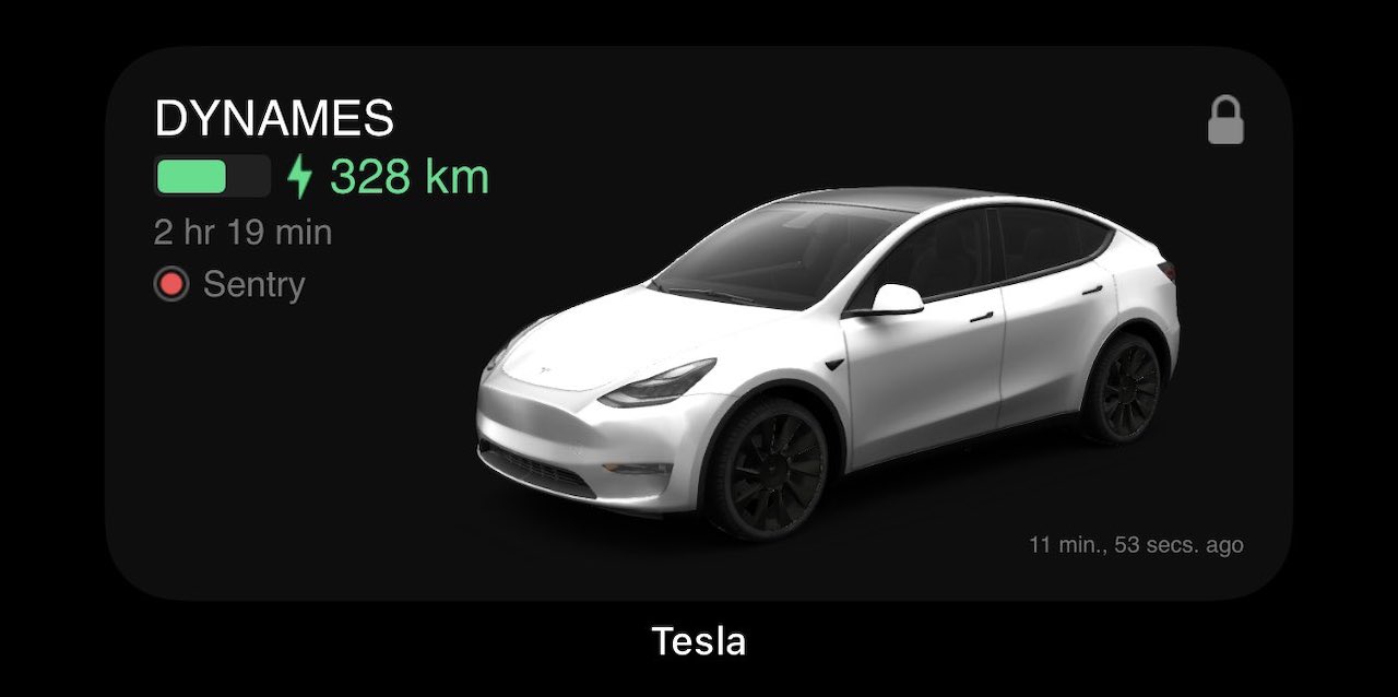 Offizielle Tesla-App für iOS hat jetzt Widget-Unterstützung