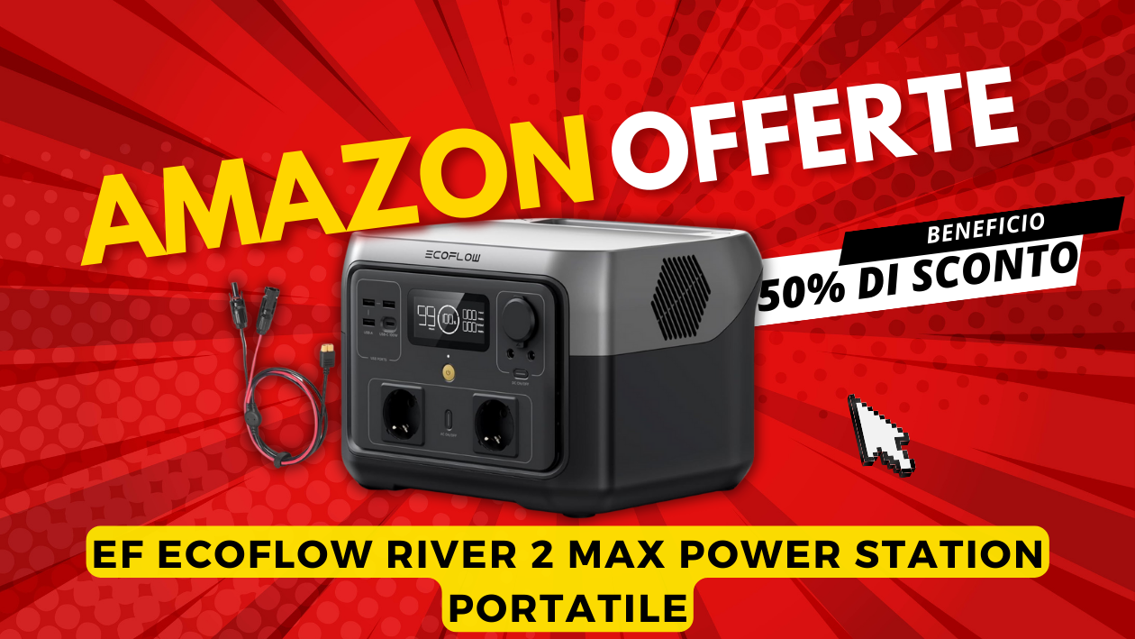 Scopri il SF ECOFLOW RIVER 2 MAX con le nostre promozioni esclusive!