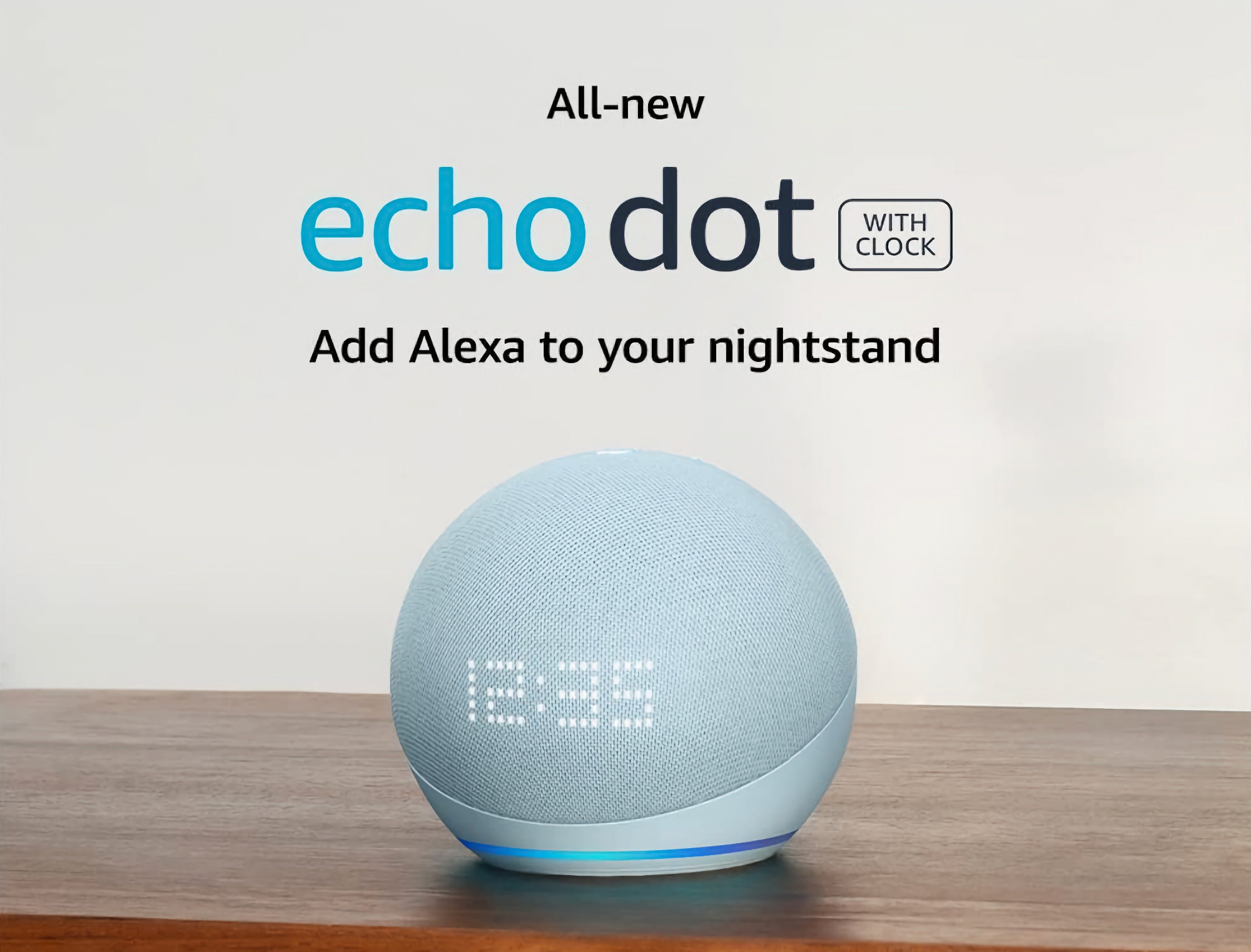 Echo Dot avec Horloge (5ème génération)