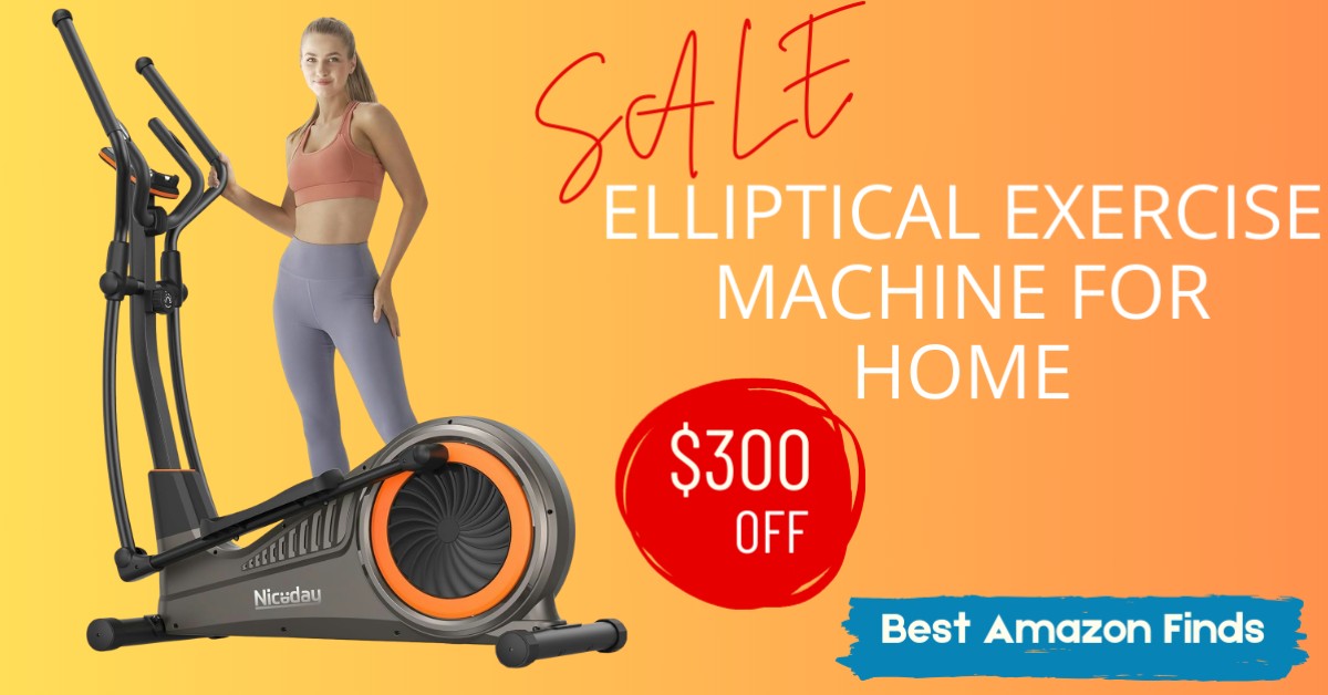 Elliptical Exercise Machine for Home with a $300 OFF - Limited time deal!