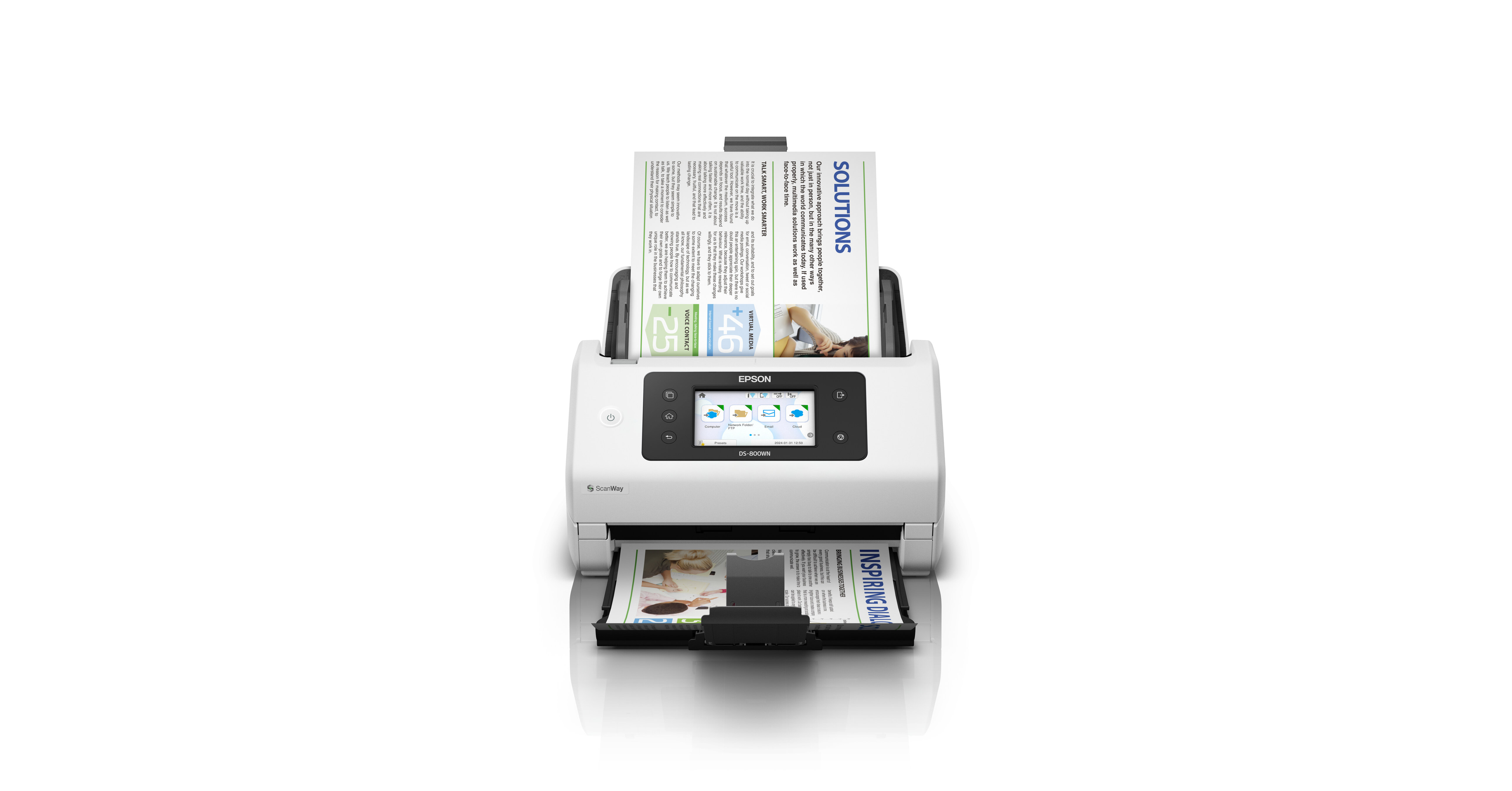 Epson launches DS-800WN and DS-900WN EdgeLink document scanners for online file storage: prices from $999 to $1,299