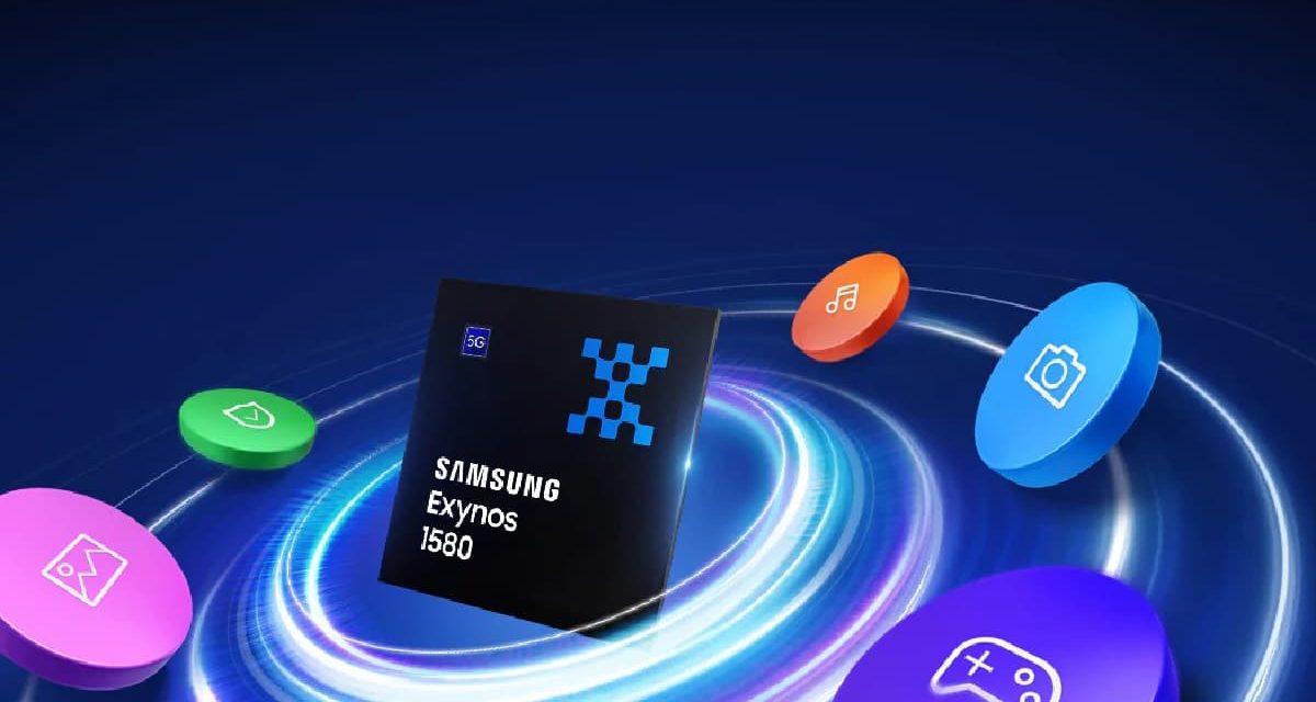 More power, artificial intelligence and better energy efficiency: Samsung has unveiled its new Exynos 1580 chip