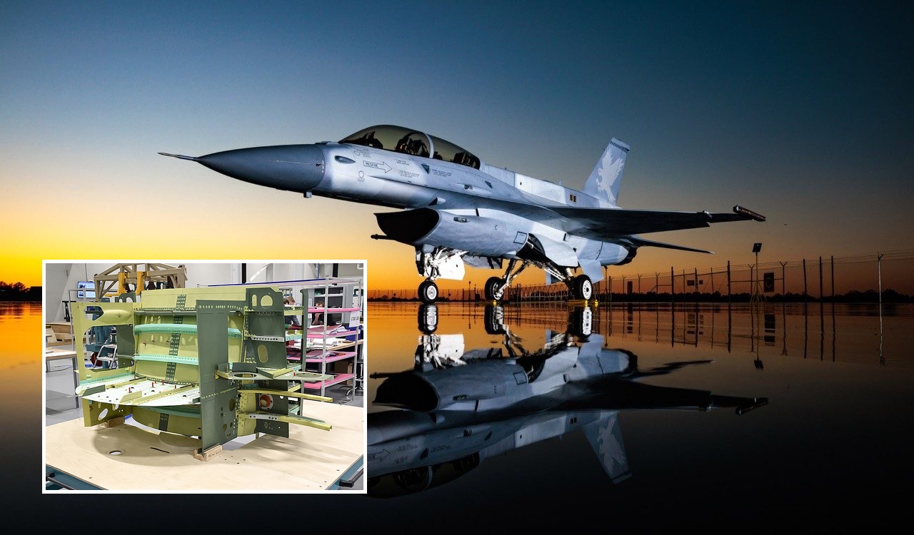 Polska fabryka tworzy pierwsze części do najnowszych myśliwców F-16 Viper