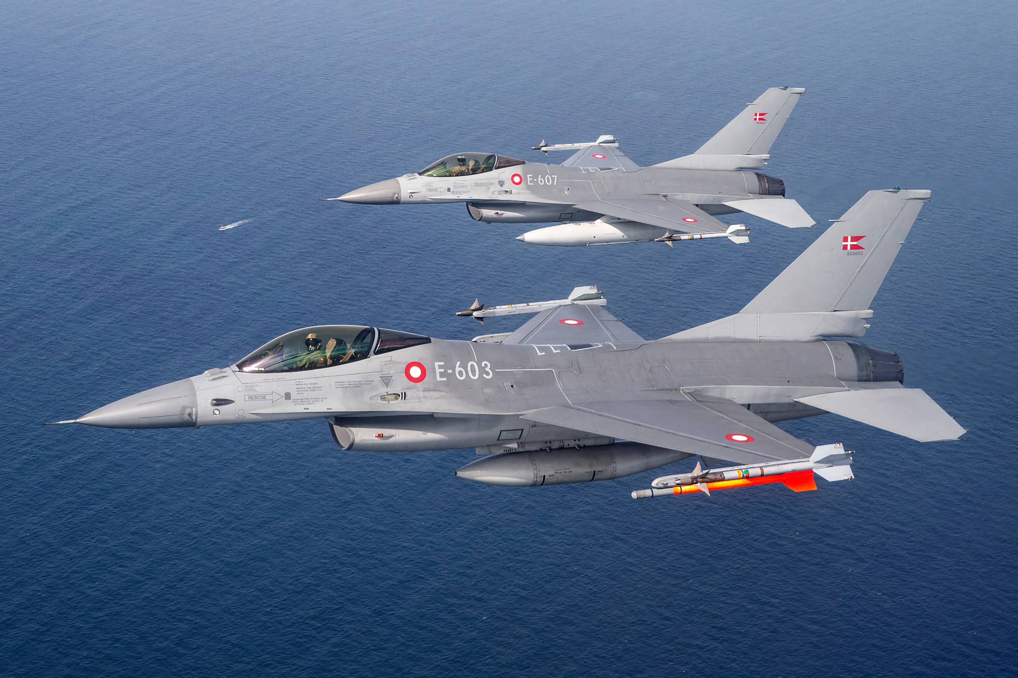 La Danimarca comunica quando trasferirà i primi caccia F-16 Fighting Falcon in Ucraina