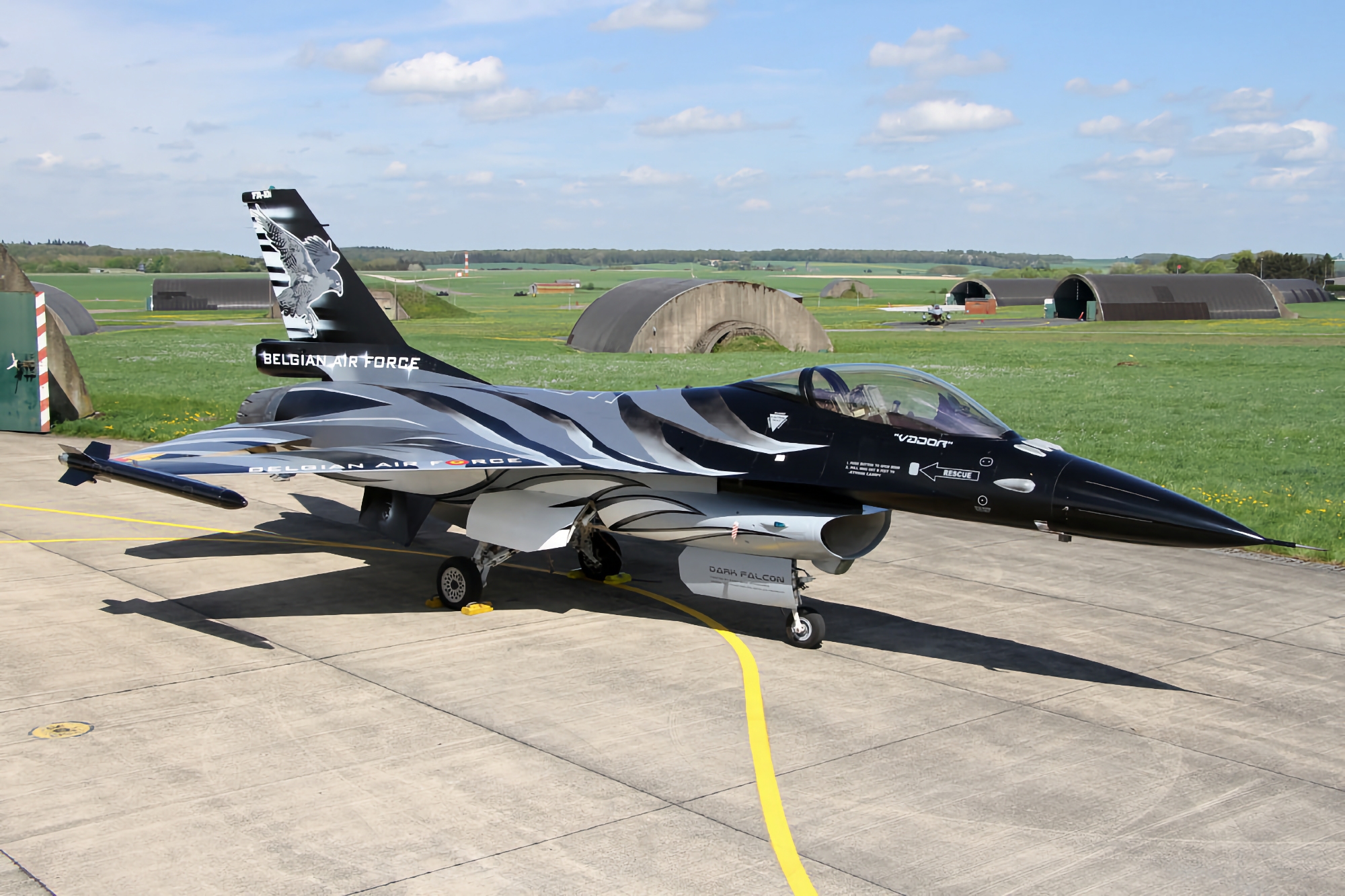 No sólo los Países Bajos, Dinamarca y Noruega: Bélgica también entregará cazas F-16 Fighting Falcon a Ucrania, pero en cuanto reciba los F-35 Lightning II.