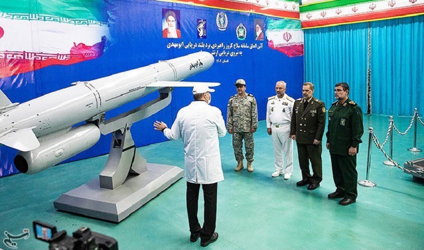 Iran har tatt i bruk det nye kryssermissilet Abu Mahdi med kunstig intelligens og en rekkevidde på over 1 000 kilometer.