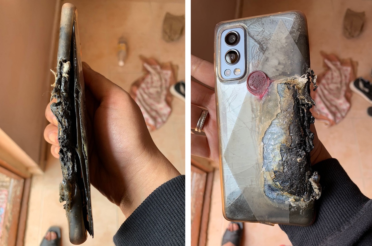 Ще один OnePlus Nord 2 вибухнув
