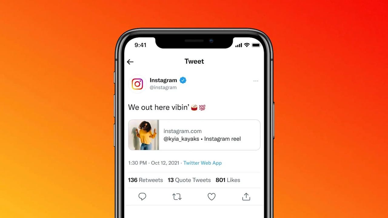 Instagram and Twitter have reconciled: photo and video preview in tweets returns