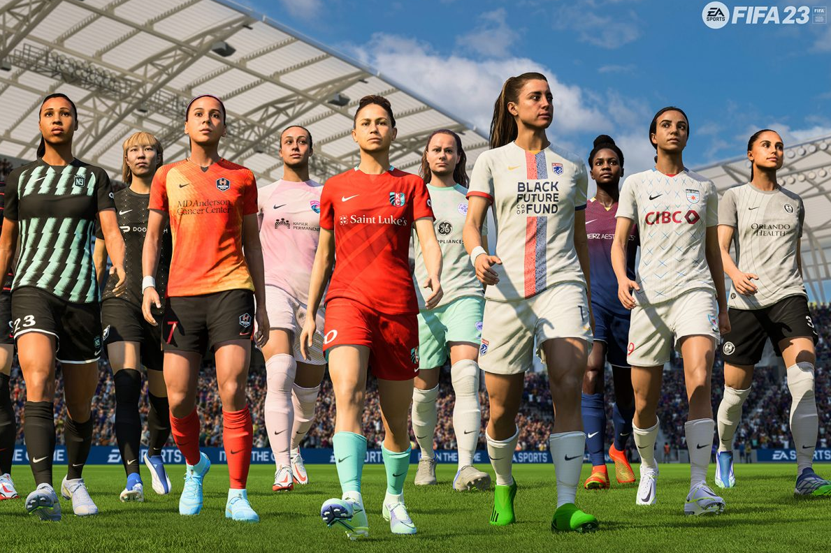 In FIFA 23 werden von Anfang an 12 Mannschaften aus der National Women's Football League vertreten sein