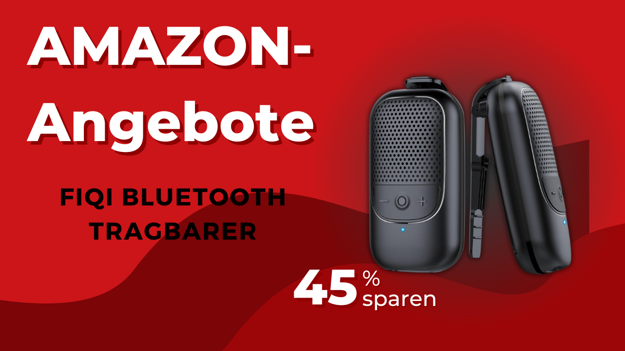 Schnappen Sie sich den FIQI Mini Bluetooth Lautsprecher: Jetzt mit Rabatt-Angebot!