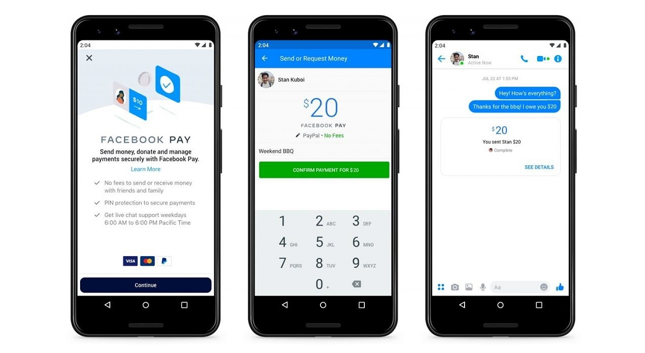 Facebook Pay: usługa płatności dla WhatsApp, Instagram i Facebook