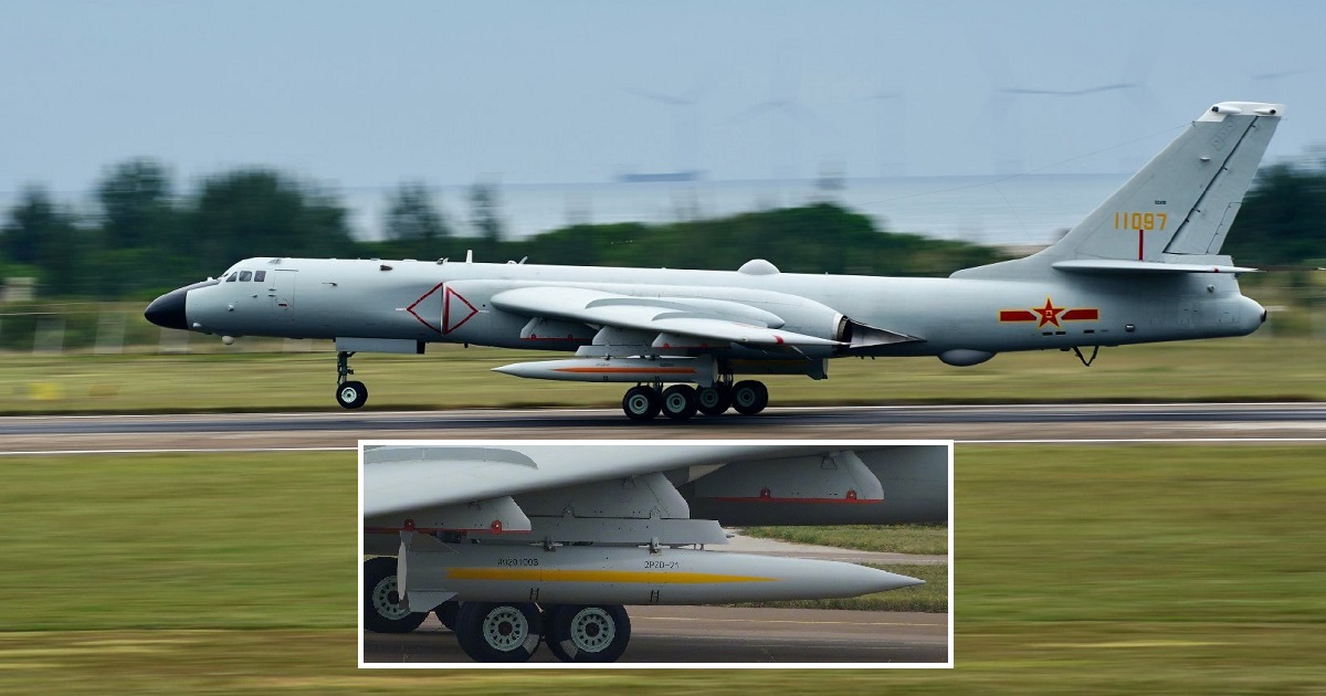 Chiny ujawniają pocisk aerobalistyczny dla bombowca H-6K