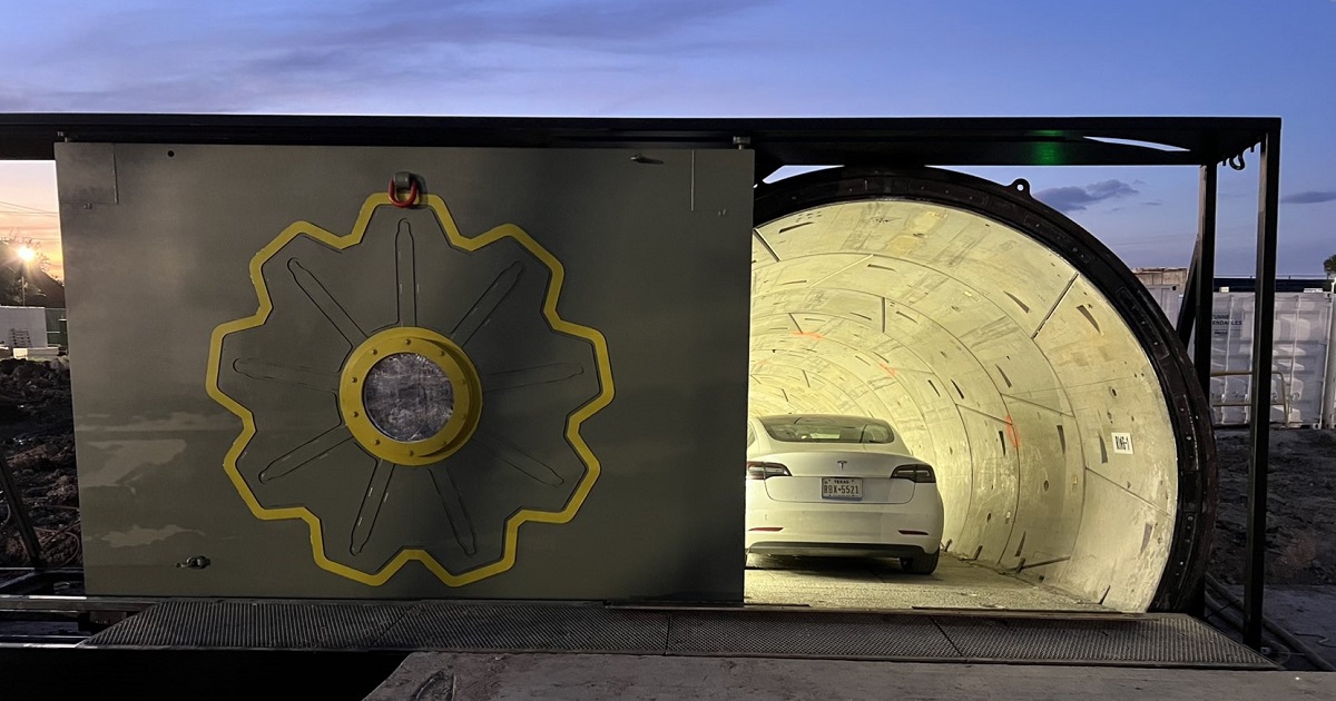 La Boring Company a lancé un test grandeur nature du système de transport Hyperloop.