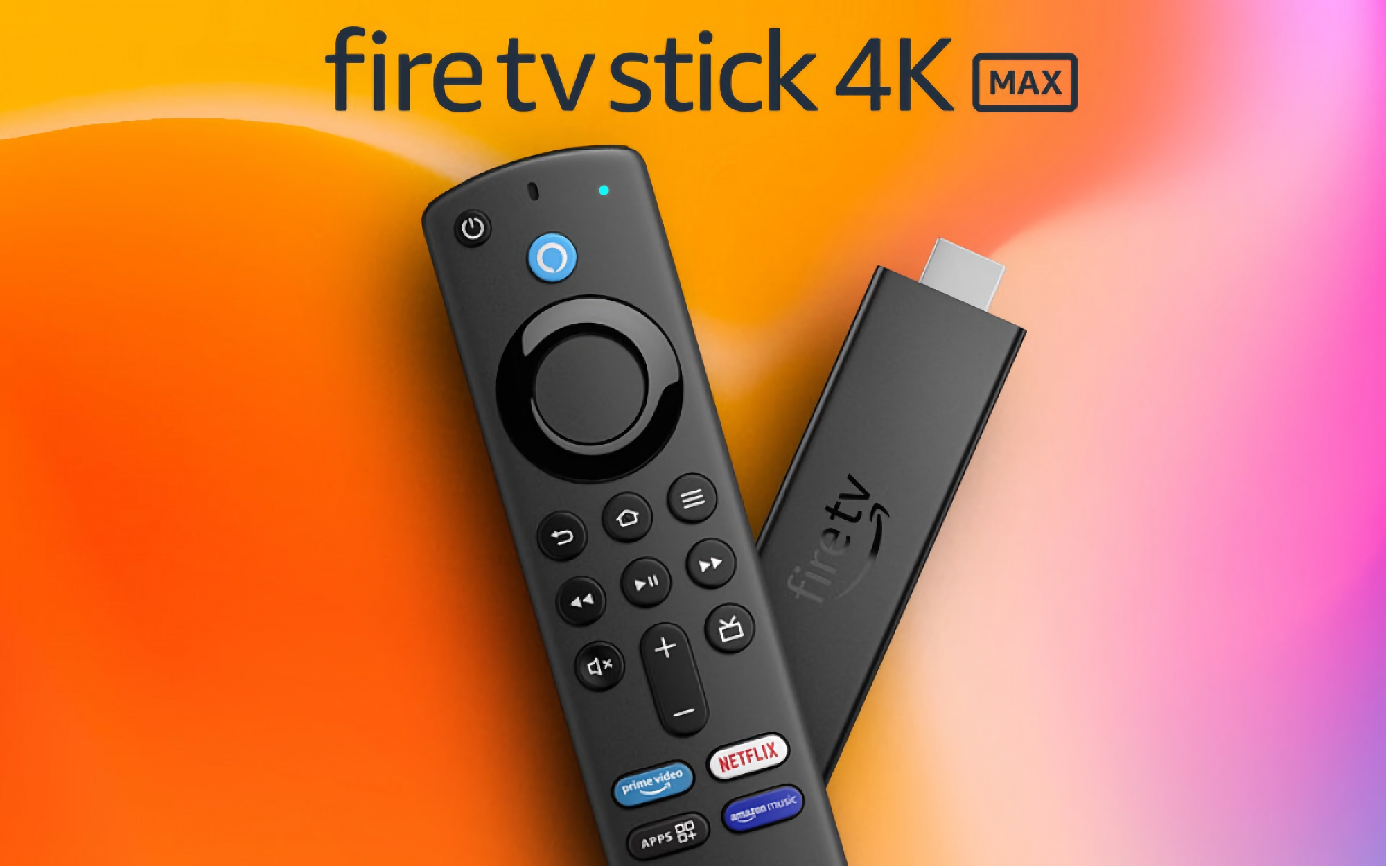 30 euro korting: Fire TV Stick 4K Max set-top box met Wi-Fi 6, HDR en Dolby Vision te koop bij Amazon voor 44,99 euro