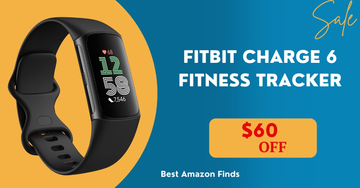 Fitbit Charge 6 Fitness Tracker - Limited $60 Discount!