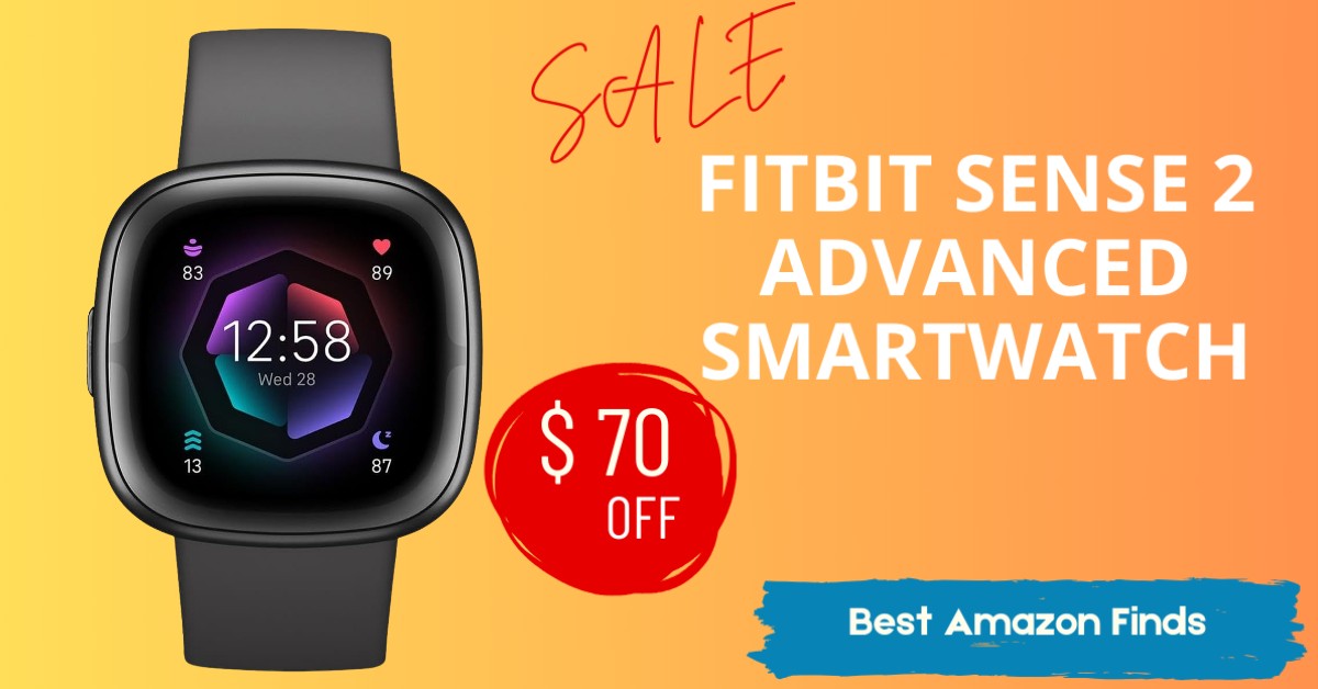 Fitbit Sense 2 Advanced Health and Fitness Smartwatch - Limited $70 Discount!