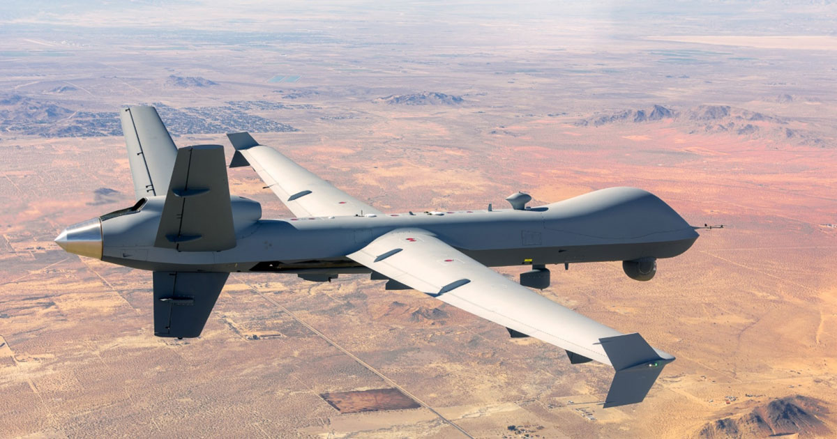 GA-ASI tested an upgraded version of the MQ-9A Reaper drone