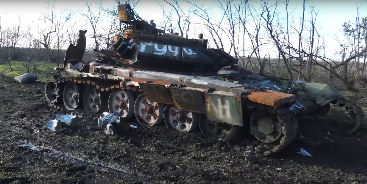 Ukraińska armia po raz pierwszy niszczy rosyjski czołg eksportowy T-90S