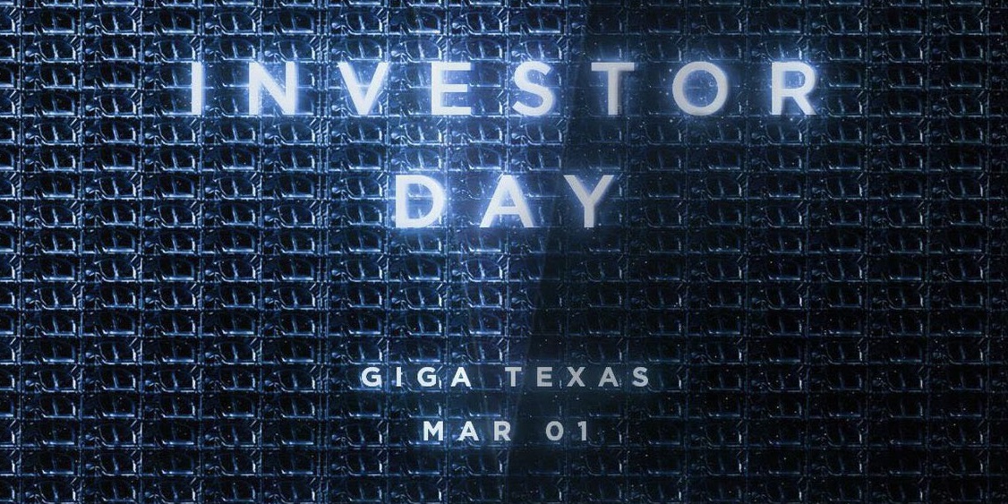 Tesla hosts Investor Day on March 1 and explains how to reduce the cost of electric cars by 50%