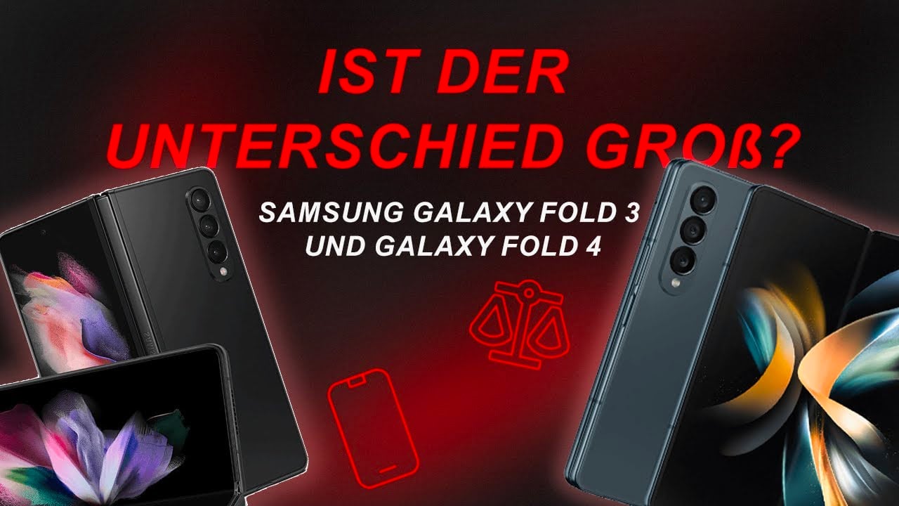 Wie unterscheidet sich das Samsung Fold 4 vom Fold 3 (unser Video)?