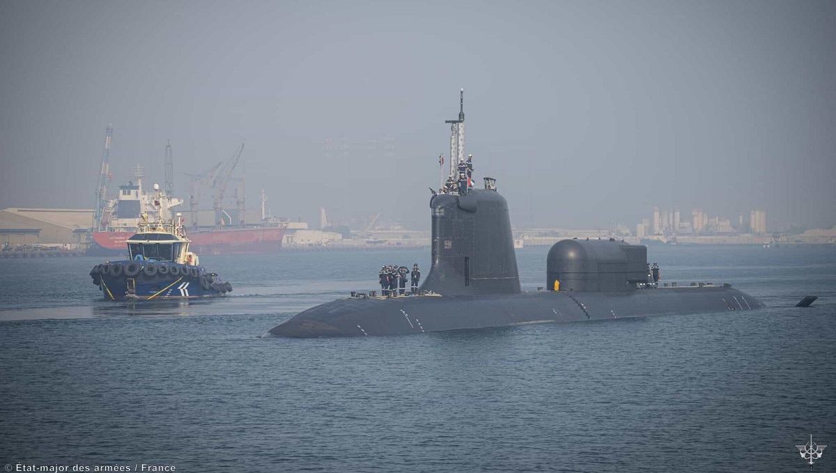 ВМС Франції вперше відправили атомну субмарину Suffren у води Індійського океану - підводний човен відвідав Абу-Дабі