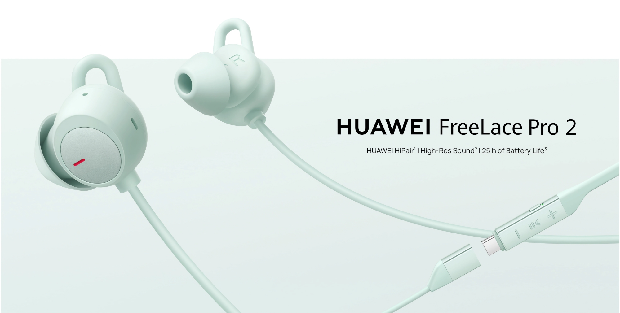 Huawei har lansert FreeLace Pro 2 med ANC og opptil 25 timers batteritid på det globale markedet.