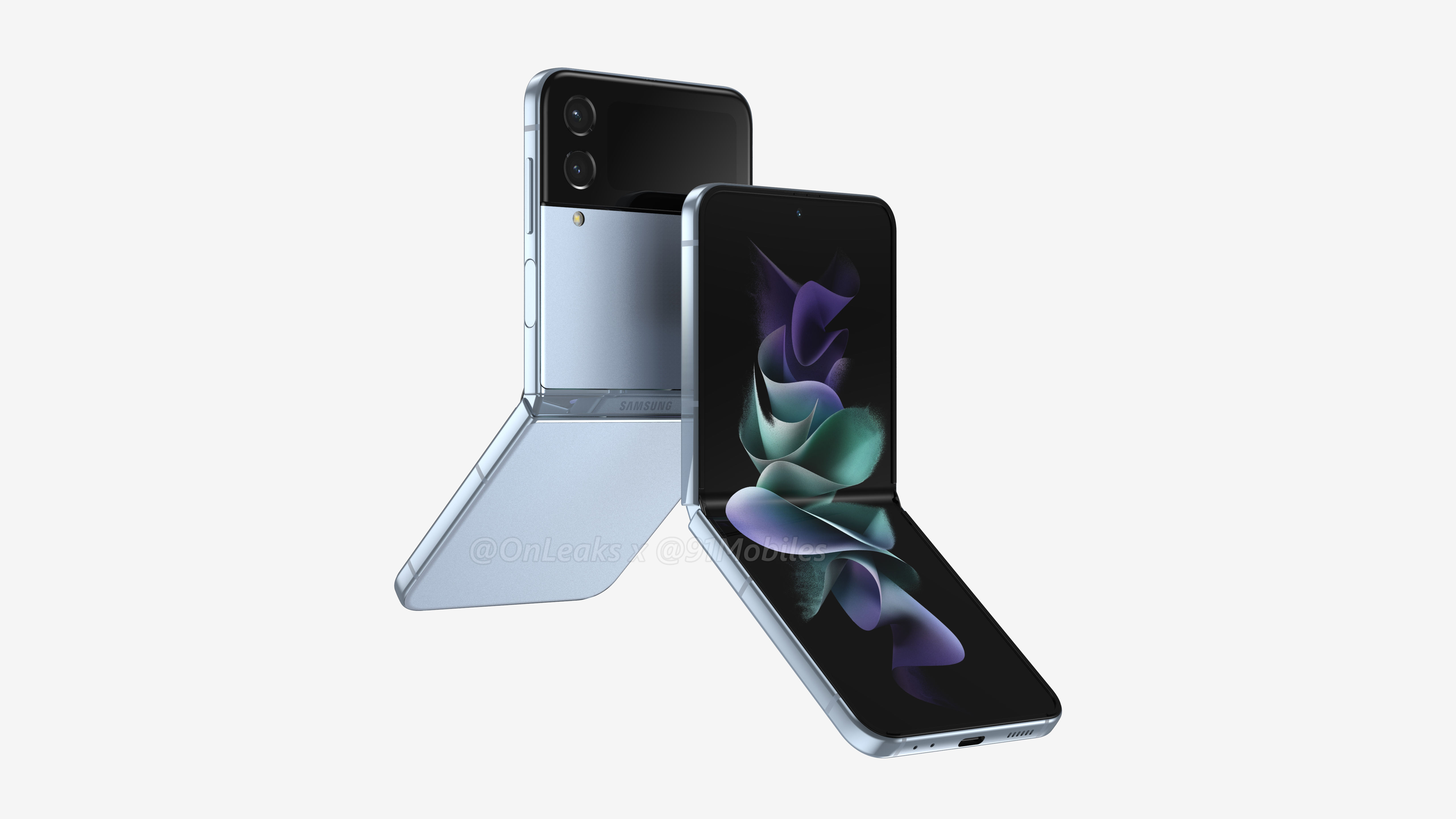 Ecco come apparirà il Galaxy Z Flip 4: il nuovo clamshell di Samsung con uno schermo flessibile