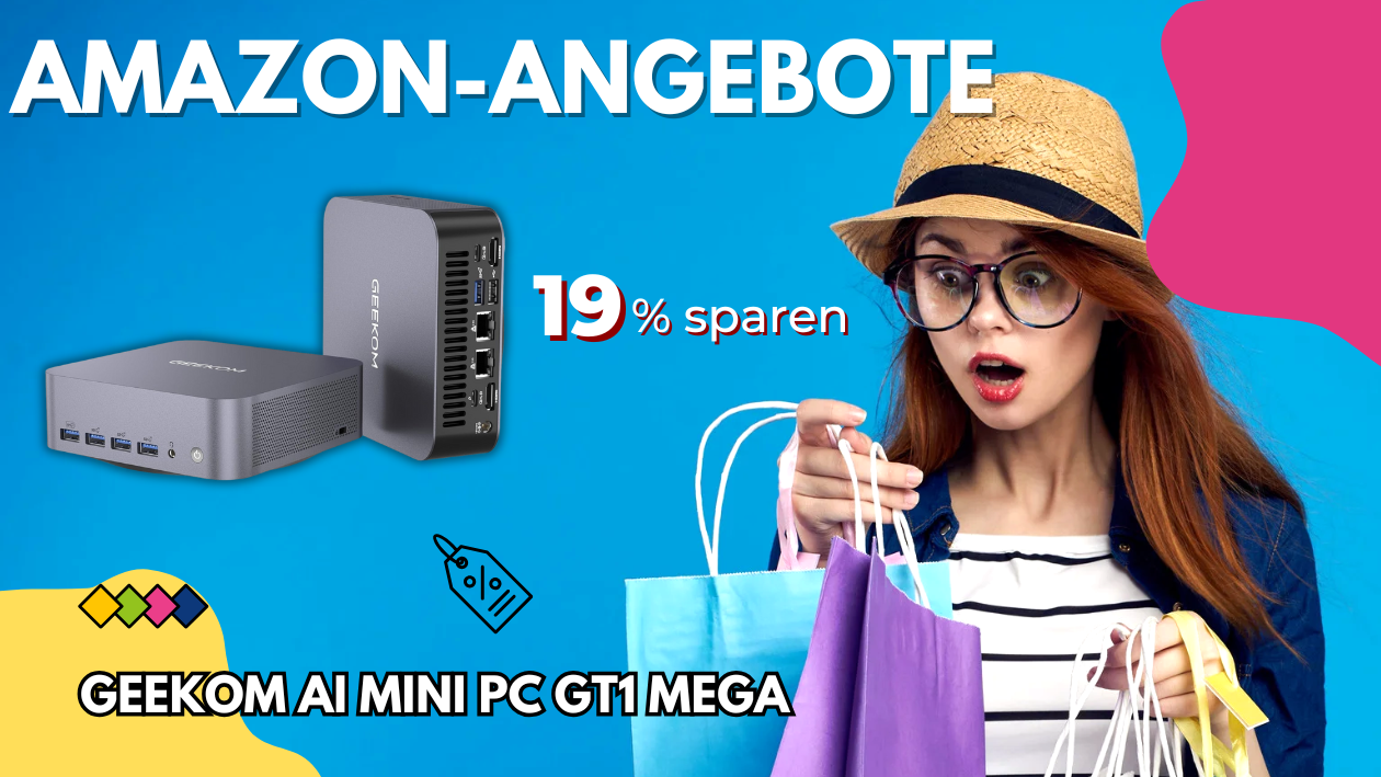 GEEKOM GT1 Mega Mini PC mit Intel Core i9 – Jetzt 222€ günstiger!