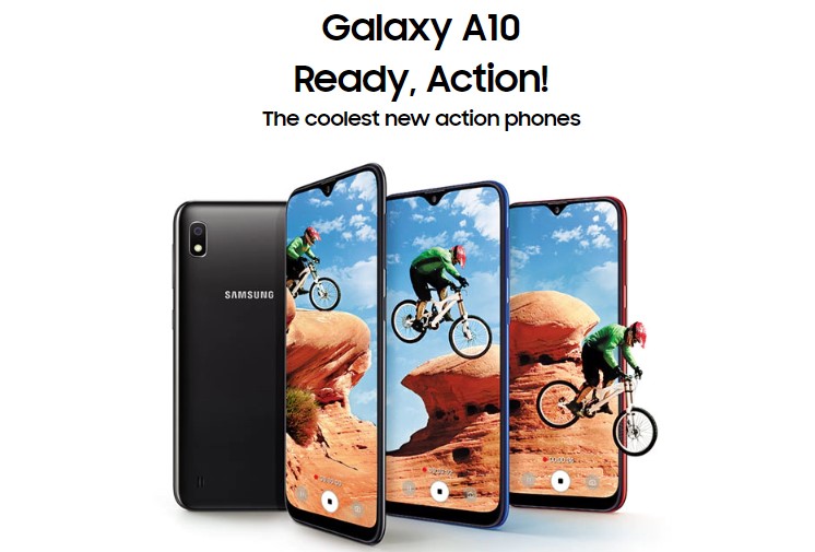 Samsung представил бюджетный смартфон Galaxy A10 c экраном Infinity-V и ценником в $120