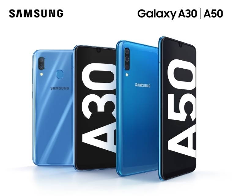 Samsung привезла на MWC 2019 два нових смартфони A-серії: Galaxy A30 та Galaxy A50