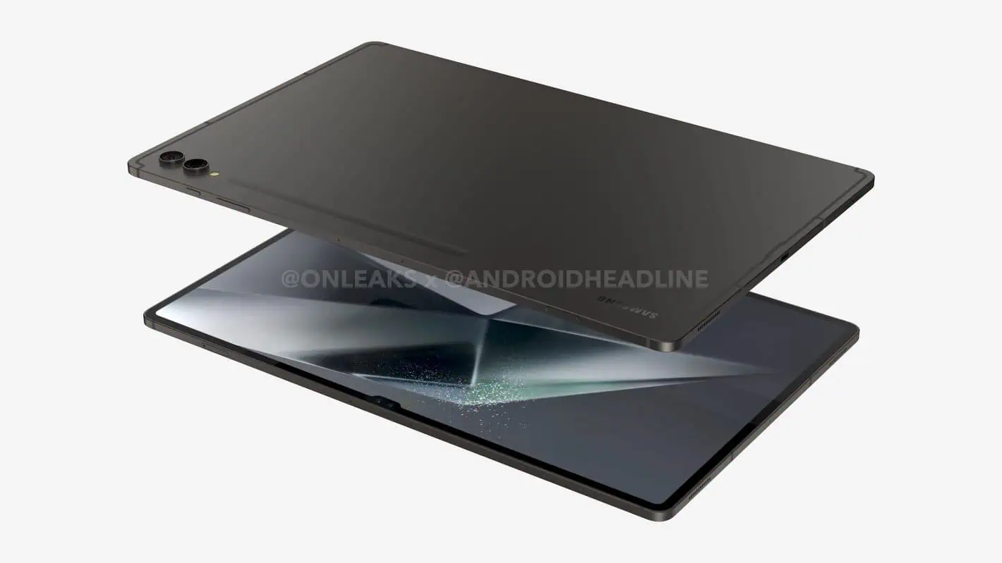 The announcement is still a while away, but the first renders of the flagship Galaxy Tab S10 Ultra tablet have already surfaced online