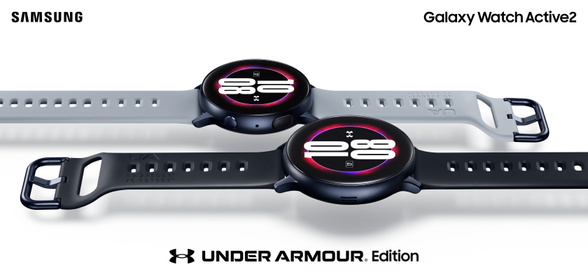 Samsung анонсував спеціальну версію смарт-годинника Galaxy Watch Active 2 Under Armour Edition