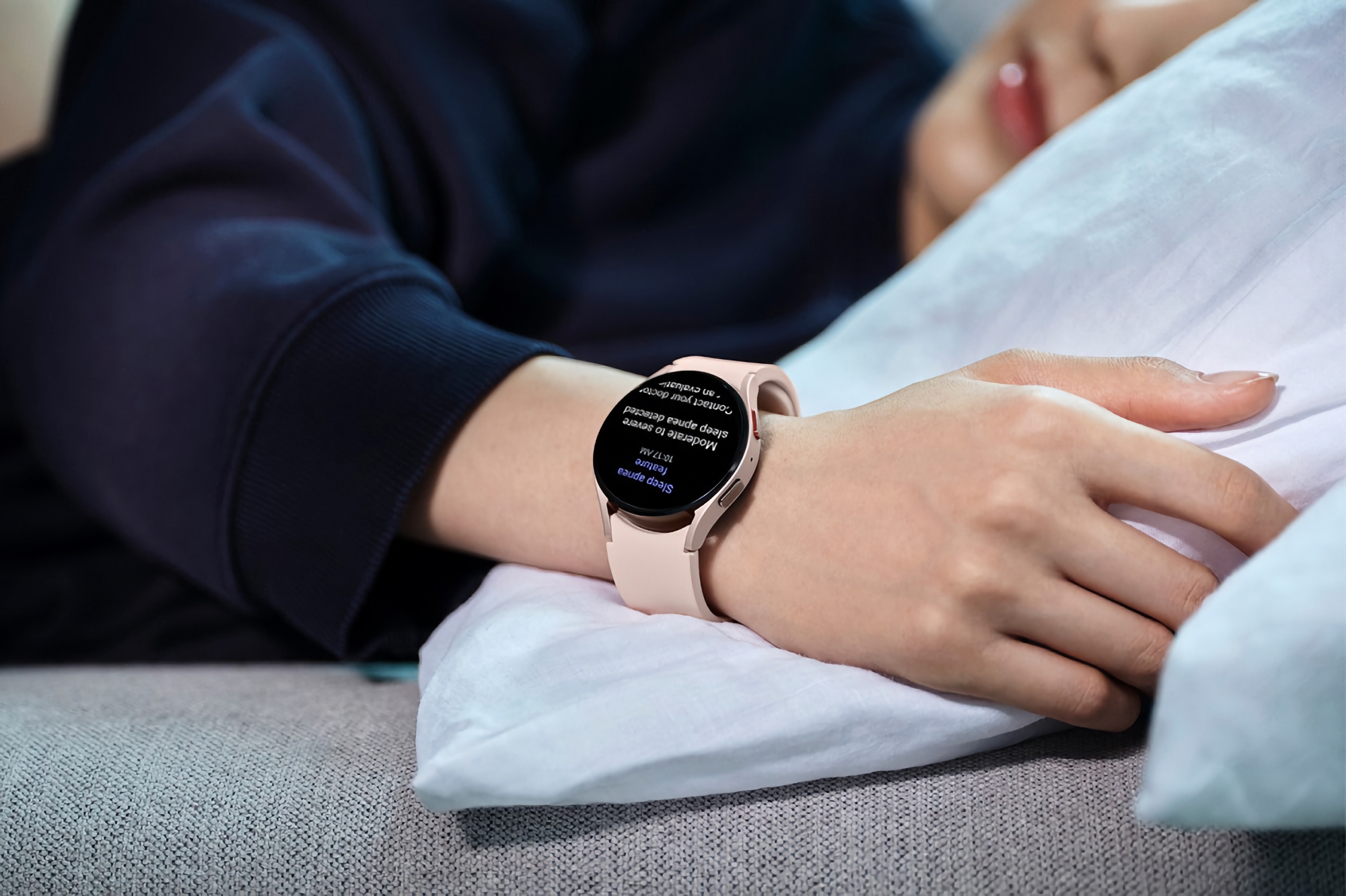 Samsung Galaxy Watch 5 і Galaxy Watch 6 зможуть розпізнавати зупинку дихальних рухів під час сну