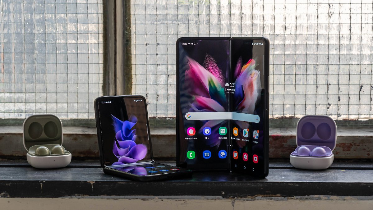 Die faltbaren Smartphones Galaxy Z Fold 3 und Z Flip 3 von Samsung sind bereits beliebter als die Modelle Galaxy S21 und Note 20. Droht ein Engpass?
