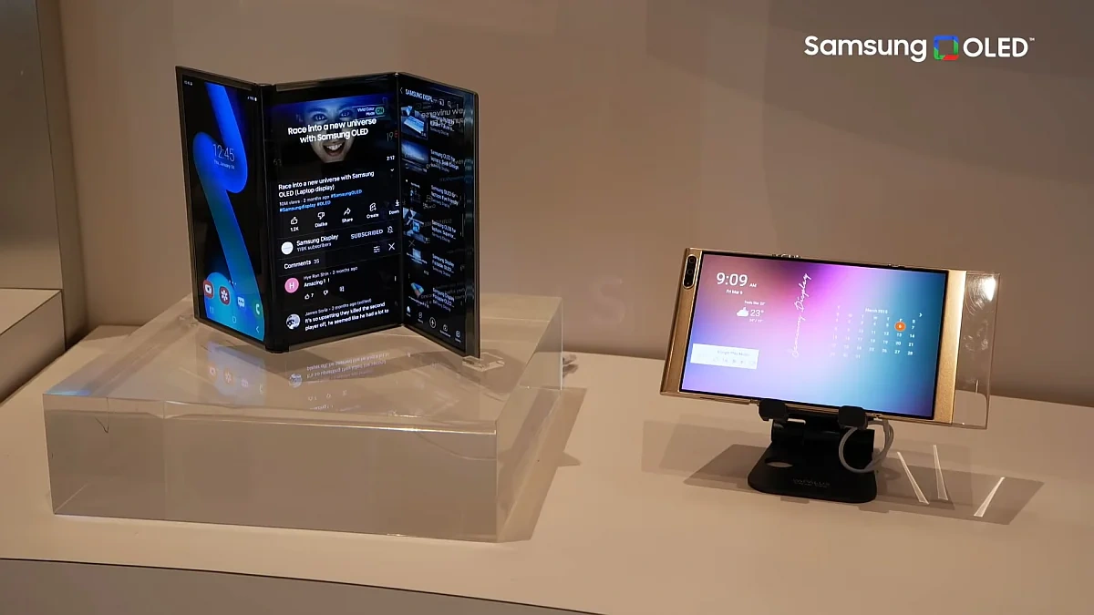 Samsung is preparing a triple-folding device - Huawei's Mate XT competitor has received approval from the US Patent Office