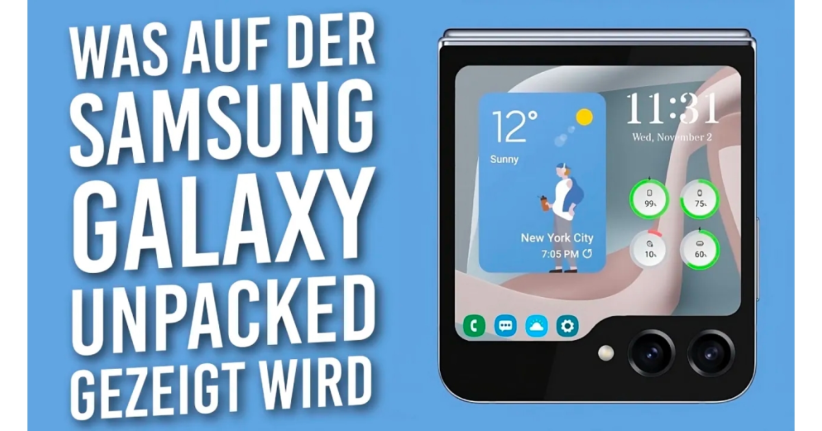 Samsung Galaxy Unpacked: Gerüchte vor der offiziellen Ankündigung (Unser video)