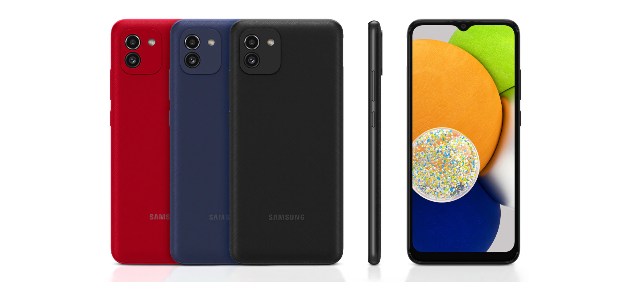 Samsung has released a new system update for the Galaxy A03