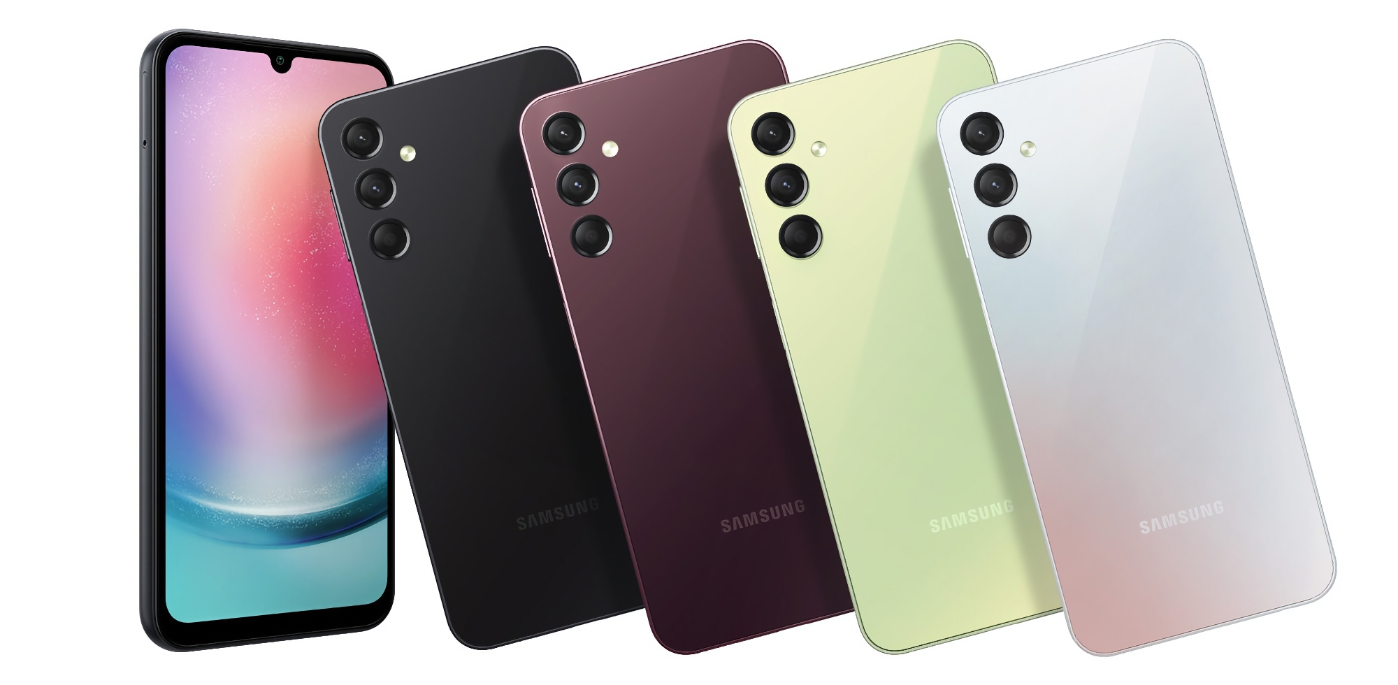 Samsung onthult Galaxy A24: budgetsmartphone met AMOLED-scherm, MediaTek Helio G99-chip, 50MP-camera en 5000mAh-batterij