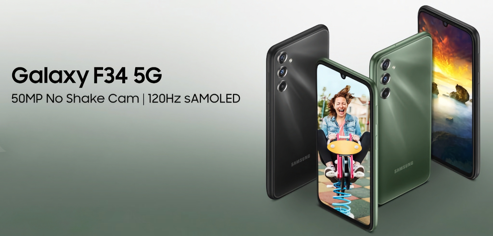 Офіційно: Samsung Galaxy F34 5G з OLED-екраном на 120 Гц і батареєю на 6000 мАг представлять 7 серпня