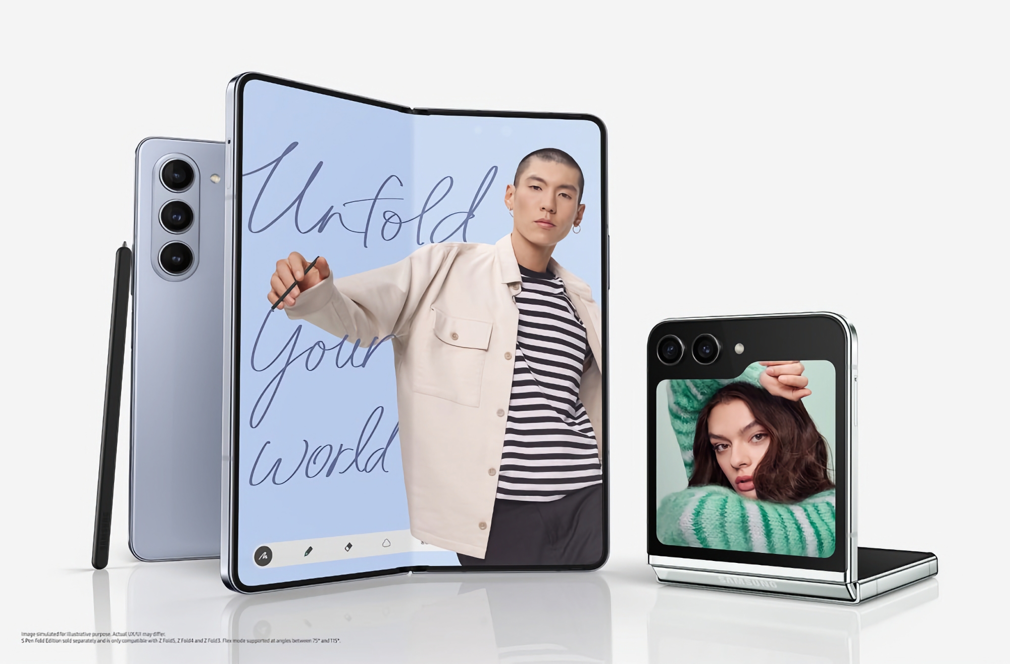 Samsung Galaxy Flip 5 and Galaxy Fold 5 users in the US have started receiving the stable version of Android 14 (One UI 6.0)