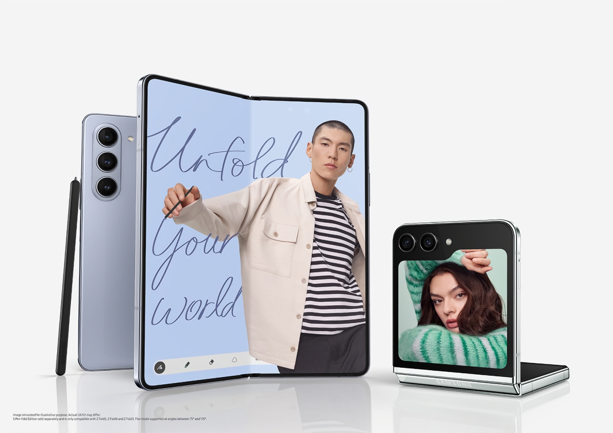 Following the Galaxy S23: Samsung has released an April security update for the Galaxy Flip 5 and Galaxy Fold 5 foldable smartphones