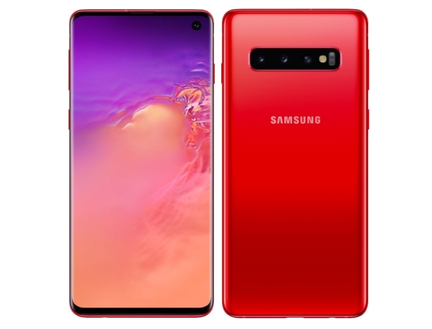 Samsung выпустит Galaxy S10 и Galaxy S10+ в красной расцветке Cardinal Red